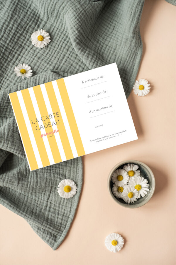 carte cadeau panoplie Carte cadeau