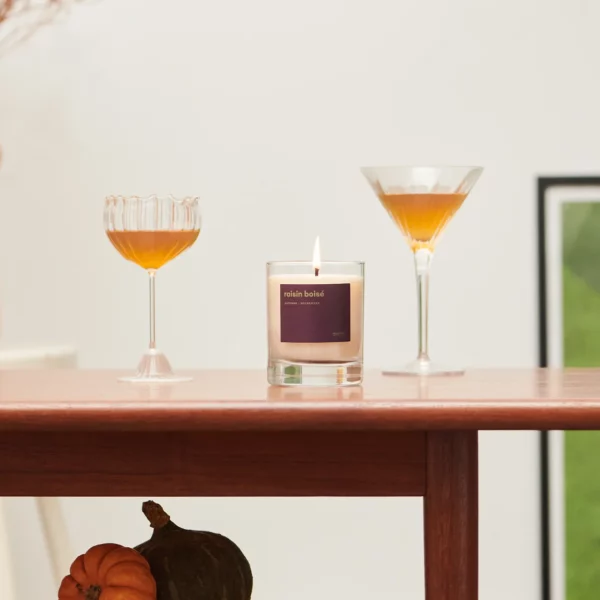 Bougie parfumée - Raisin boisé