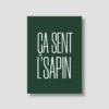 Carte de voeux - Ça sent l'sapin