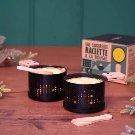 2 appareils à raclette à la bougie