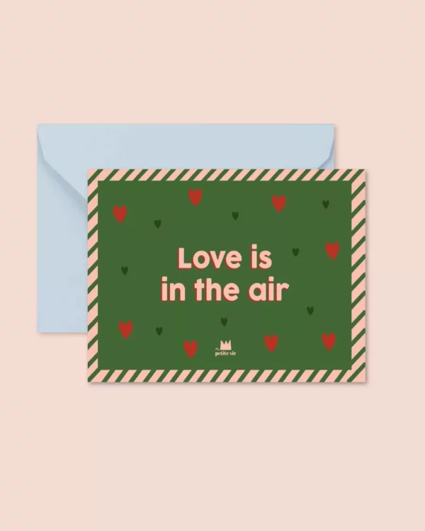 Carte postale - Love is in the air