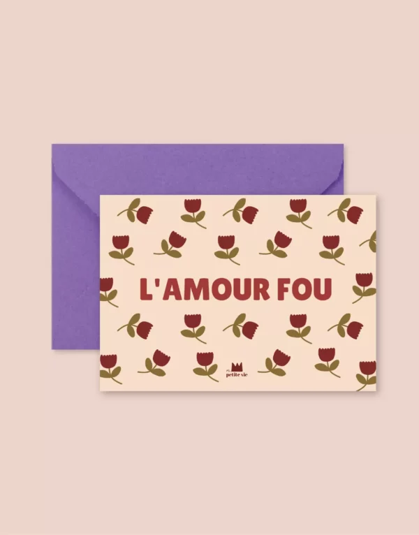 Carte postale - Amour fou