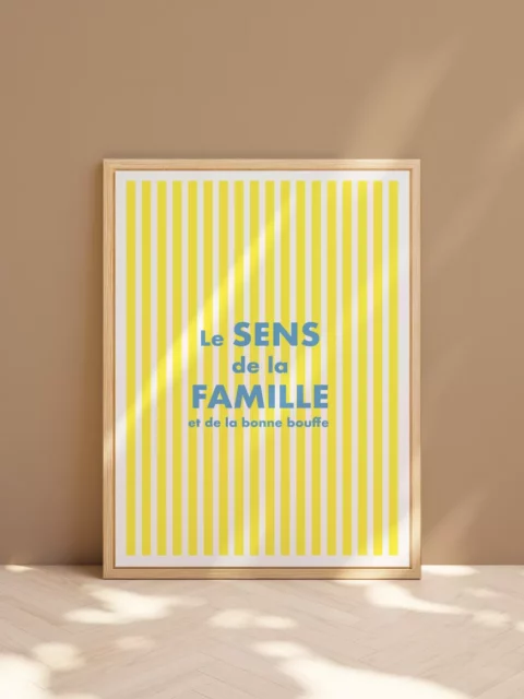 Affiche - Le sens de la famille (et de la bonne bouffe)