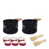 Coffret de 2 appareils à raclette à la bougie