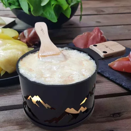 Coffret de 2 appareils à raclette à la bougie