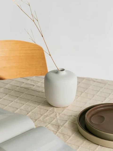 Vase en céramique - "Blanc 05"