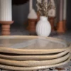Assiette plate - Sable