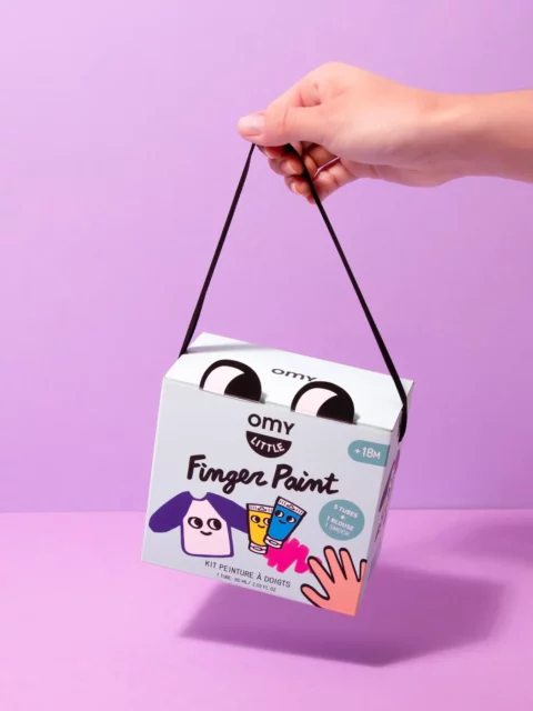 Kit de peinture avec les doigts