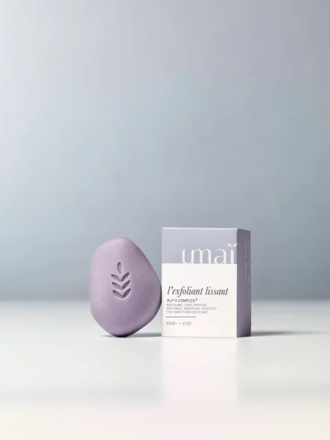 Exfoliant lissant pour le visage solide