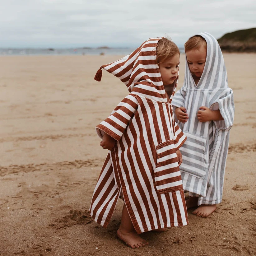 Poncho de bain enfant | Idéal en sortie de bain| Sensei Maison