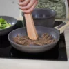 Trio poêles & casserole à poignées amovibles
