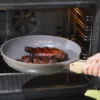 Trio poêles & casserole à poignées amovibles