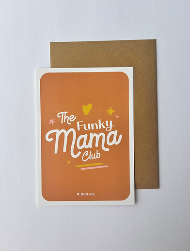 Carte postale - "The funky Mama club"