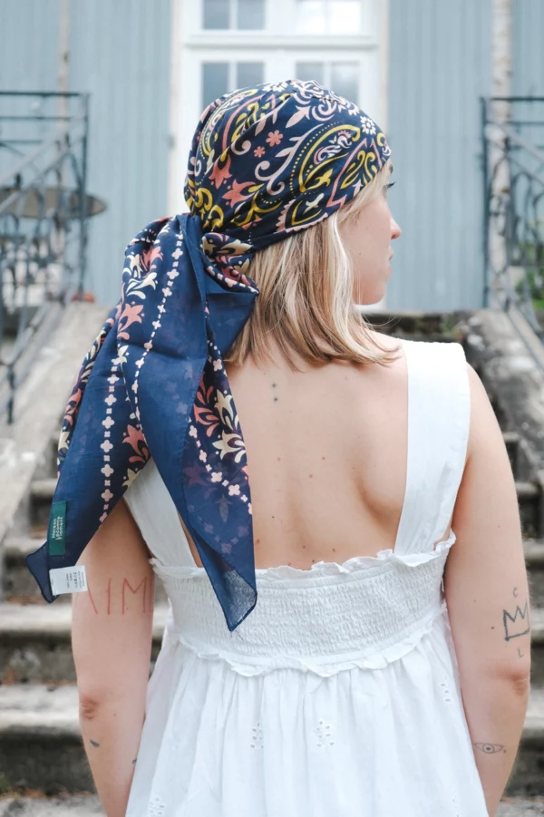 9cd3c04d92372f5c4ade463ae6176e9cd274a686feb0d1474d1e233472c05625 Foulard Marbella 100 % coton