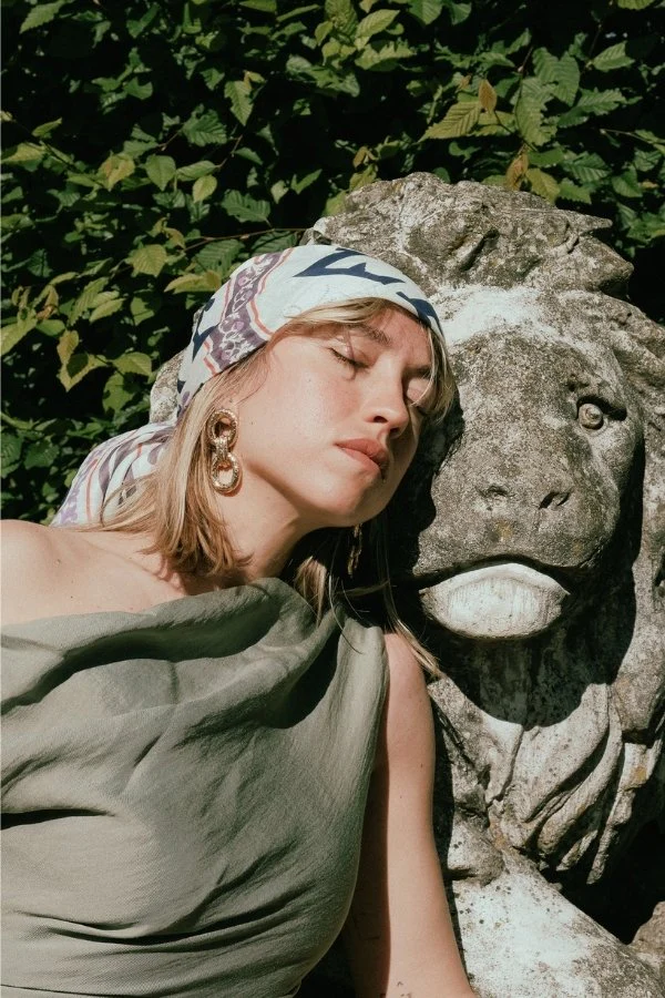 DSCF1196 Foulard Marie-Antoinette 100 % coton