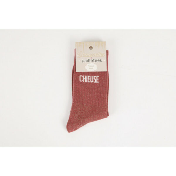 Chaussettes à paillettes - Chieuse