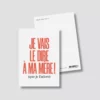 Carte postale - Je vais le dire à ma mère