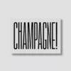 Carte postale - Champagne !