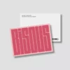 Carte postale - Bisous rose