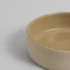 Assiette creuse beige