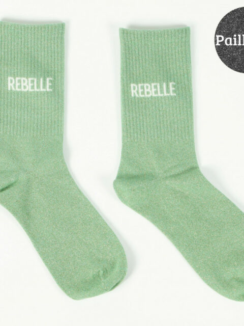 Chaussettes à paillettes - Rebelle