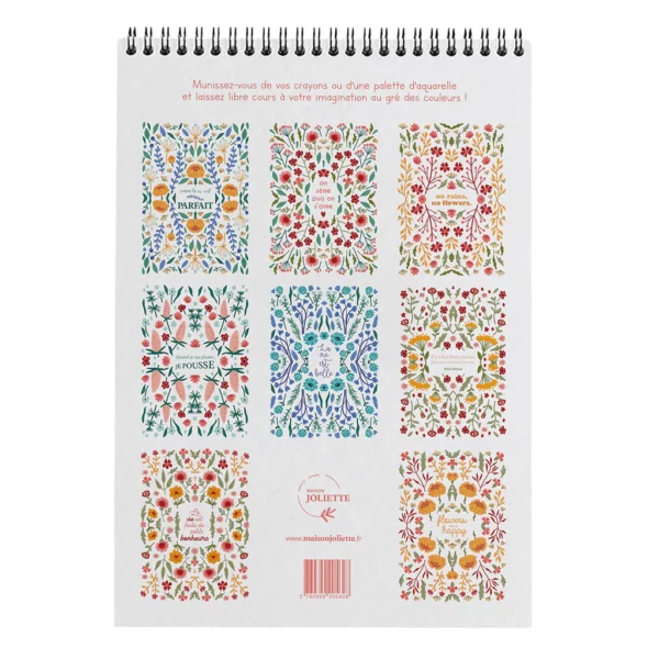 Carnet de coloriage - Petits bonheurs