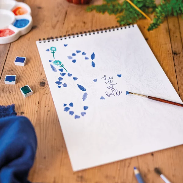 Carnet de coloriage - Petits bonheurs
