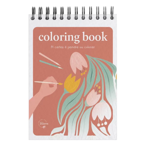 Carnet de coloriage - Floral #1