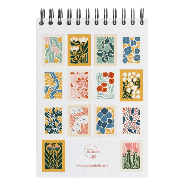 Carnet de coloriage - Floral #1