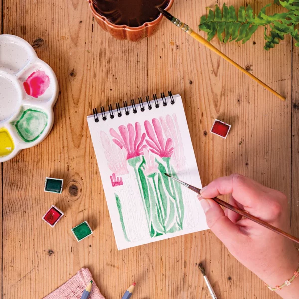 Carnet de coloriage - Floral #1