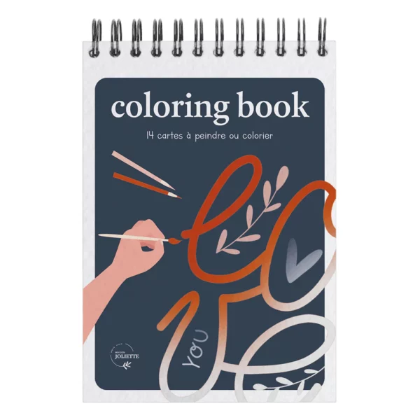 Carnet de coloriage - Love