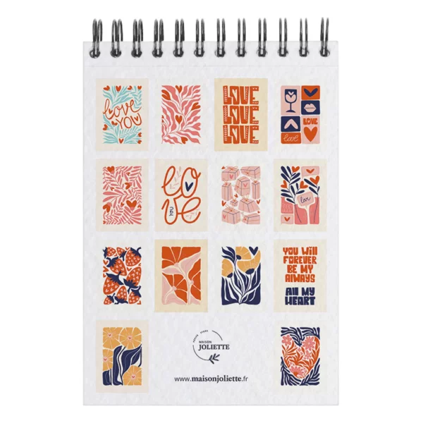 Carnet de coloriage - Love