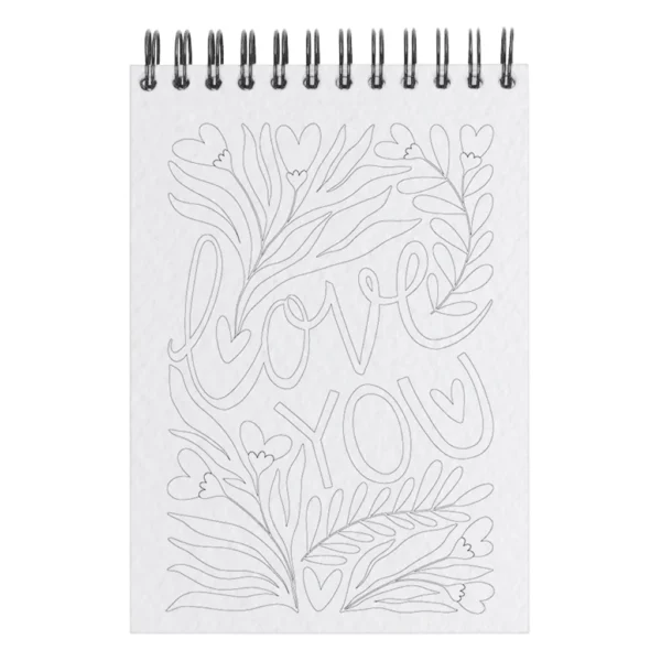 Carnet de coloriage - Love