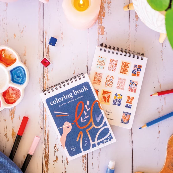 Carnet de coloriage - Love