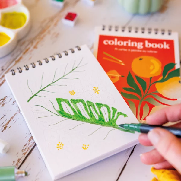 Carnet de coloriage - Tropical