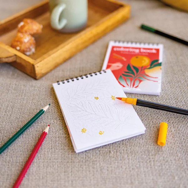 Carnet de coloriage - Tropical