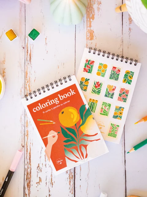 Carnet de coloriage - Tropical