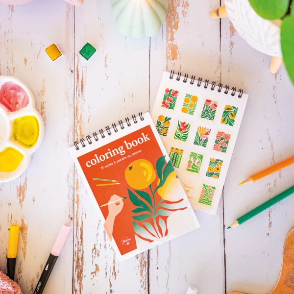 Carnet de coloriage - Tropical