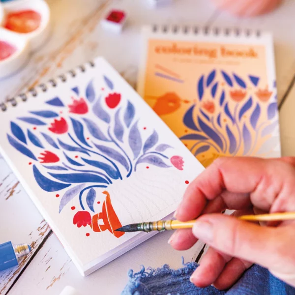 Carnet de coloriage - Floral #2
