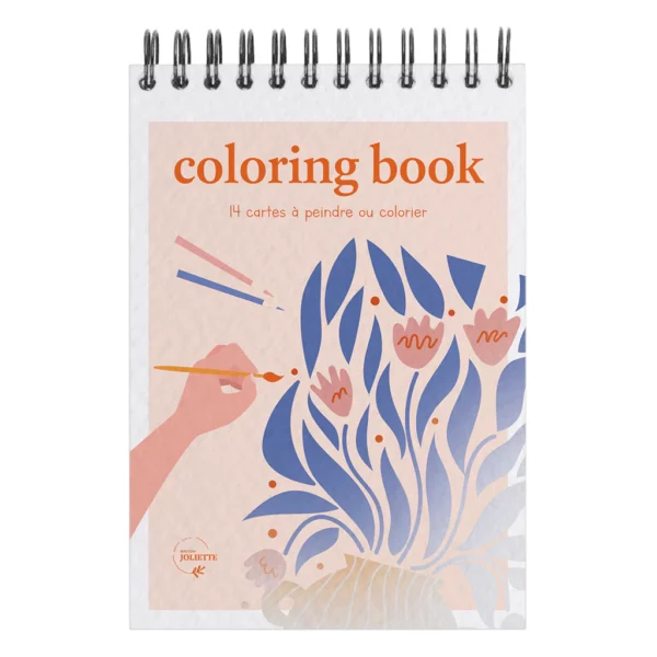 Carnet de coloriage - Floral #2