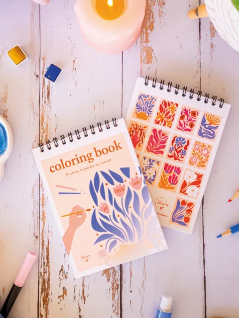 Carnet de coloriage - Floral #2