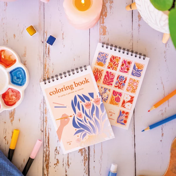 Carnet de coloriage - Floral #2