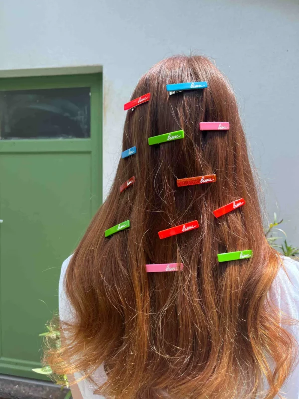 Mini barrettes Bisou