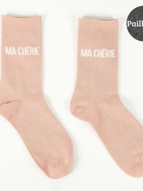 Chaussettes à paillettes - Ma chérie