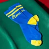 Chaussettes Bisou bleues