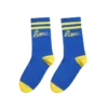 Chaussettes Bisou bleues