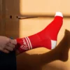 Chaussettes Bisou rouges