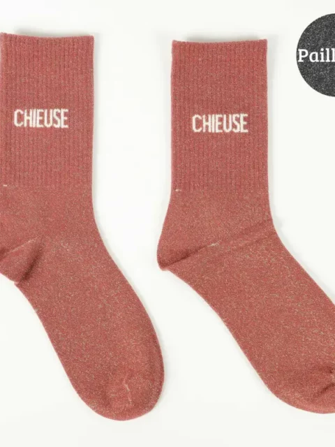 Chaussettes à paillettes - Chieuse