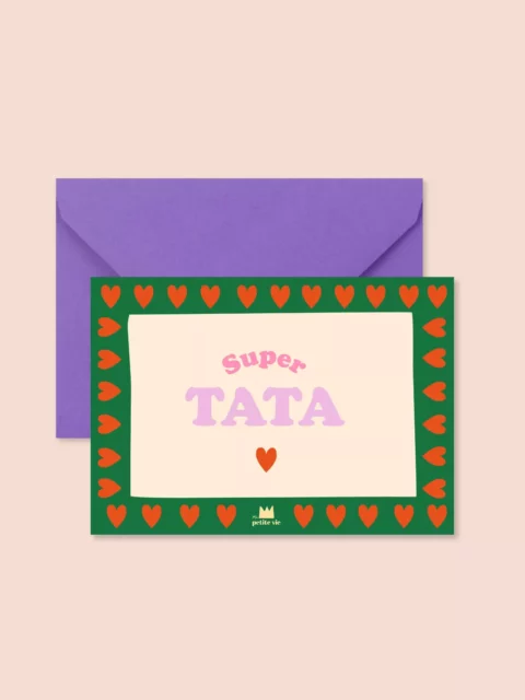Carte postale - Super tata