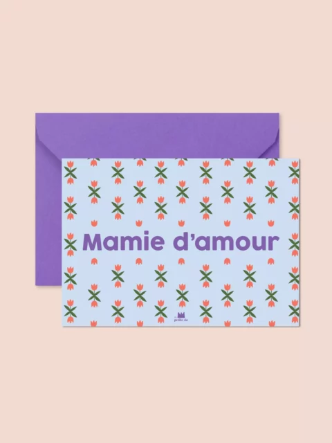 Carte postale - Mamie d'amour